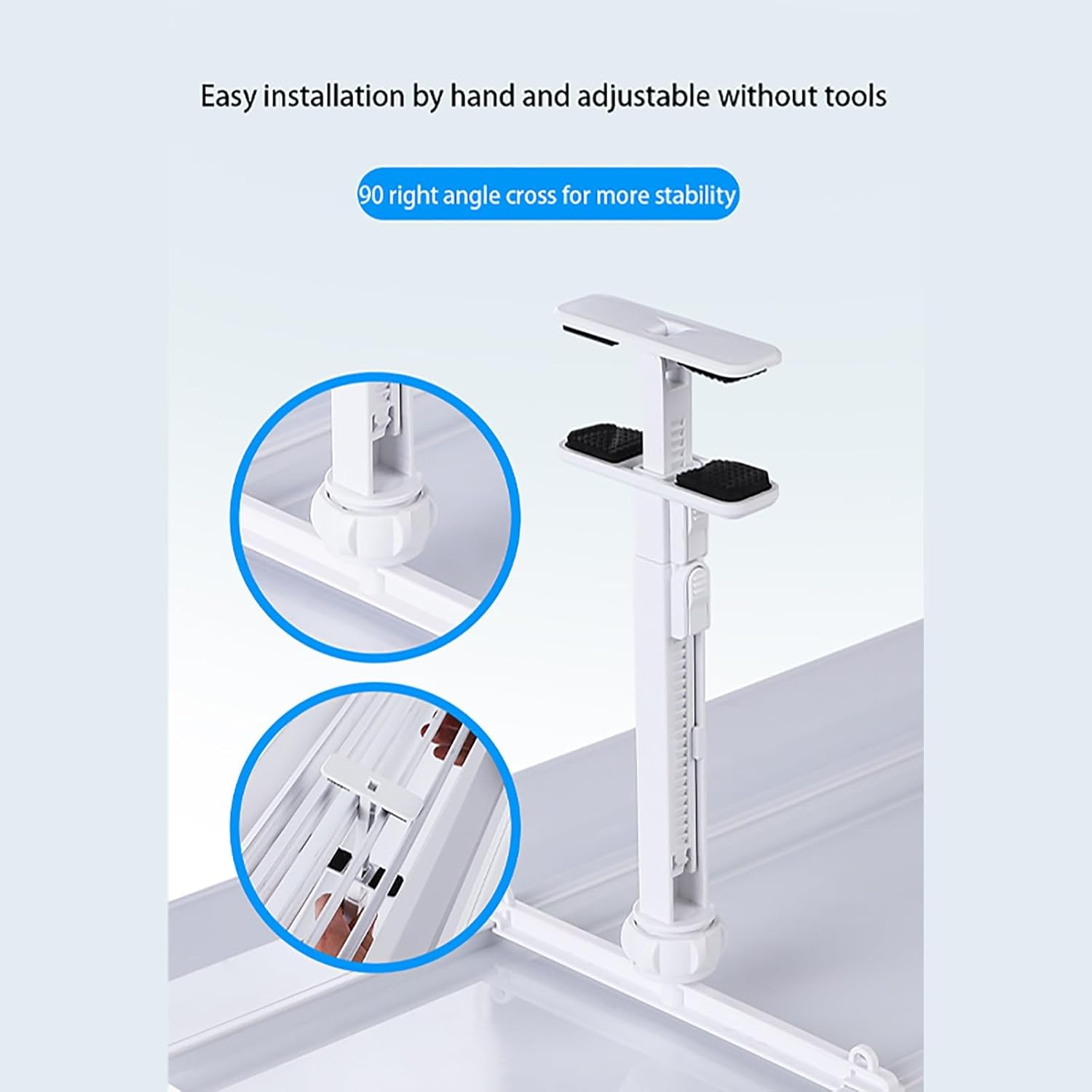 Top Central Air Conditioner Vent Deflectors, Wider Air Conditioning Deflectors For Central Ceiling Prevent Direct Air Blowing for Home, Office