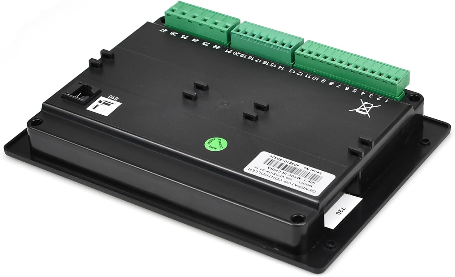 DSE720 AMF Auto Controller,Generator Auto Start Control Panel Controller,for Engine Motor Alternator Generator Genset Protecting Control Module