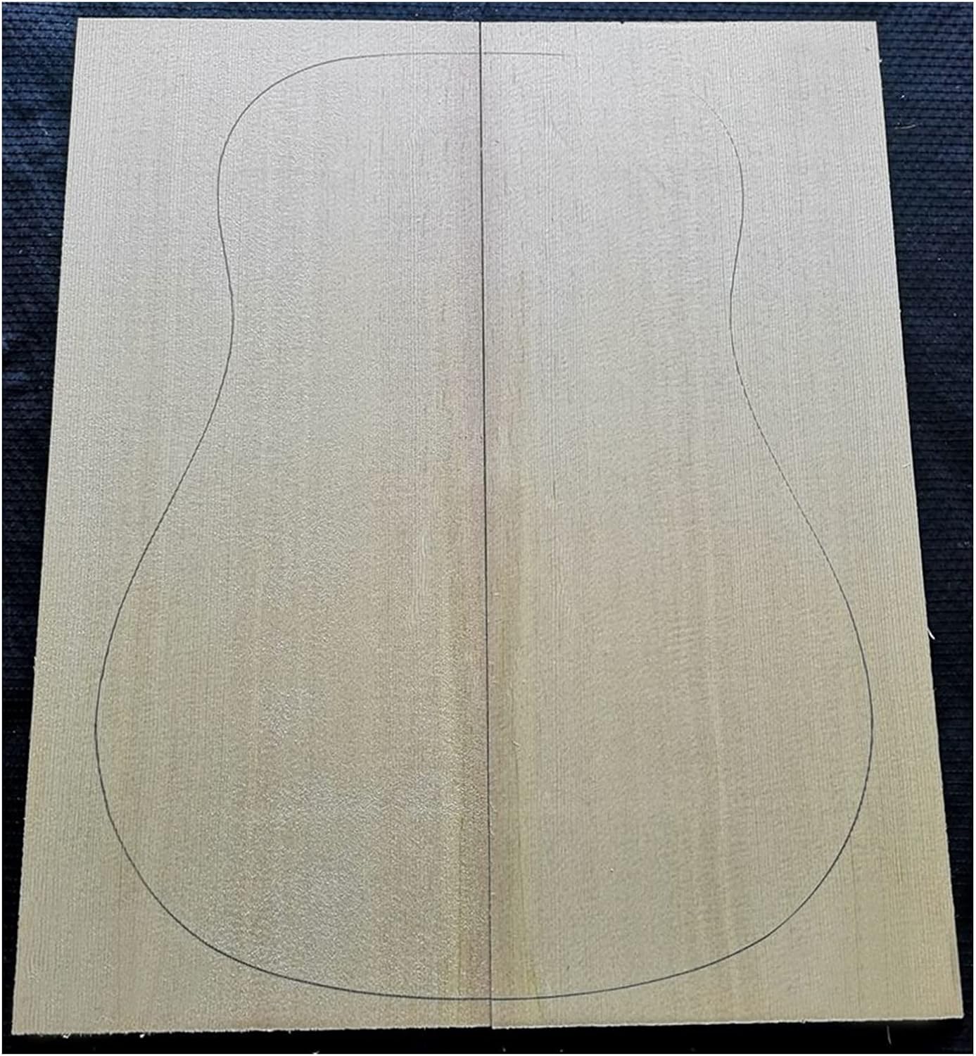 FLFL Spruce Guitar Veneer Guitar Panel Wool Board Making Wood Unfinished Guitar Kit (Color : 8)