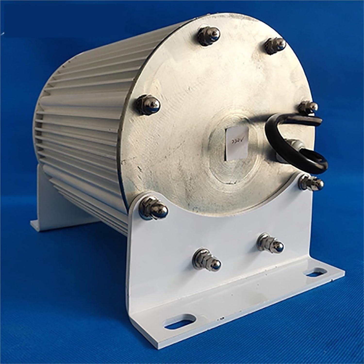 10KW 20KW Low Speed Permanent Magnet Generator 48V 96V 220V 380V 3 Phase AC Alternators Use for Motor Drive Water Wind Turbine(with Base,48V_20KW)