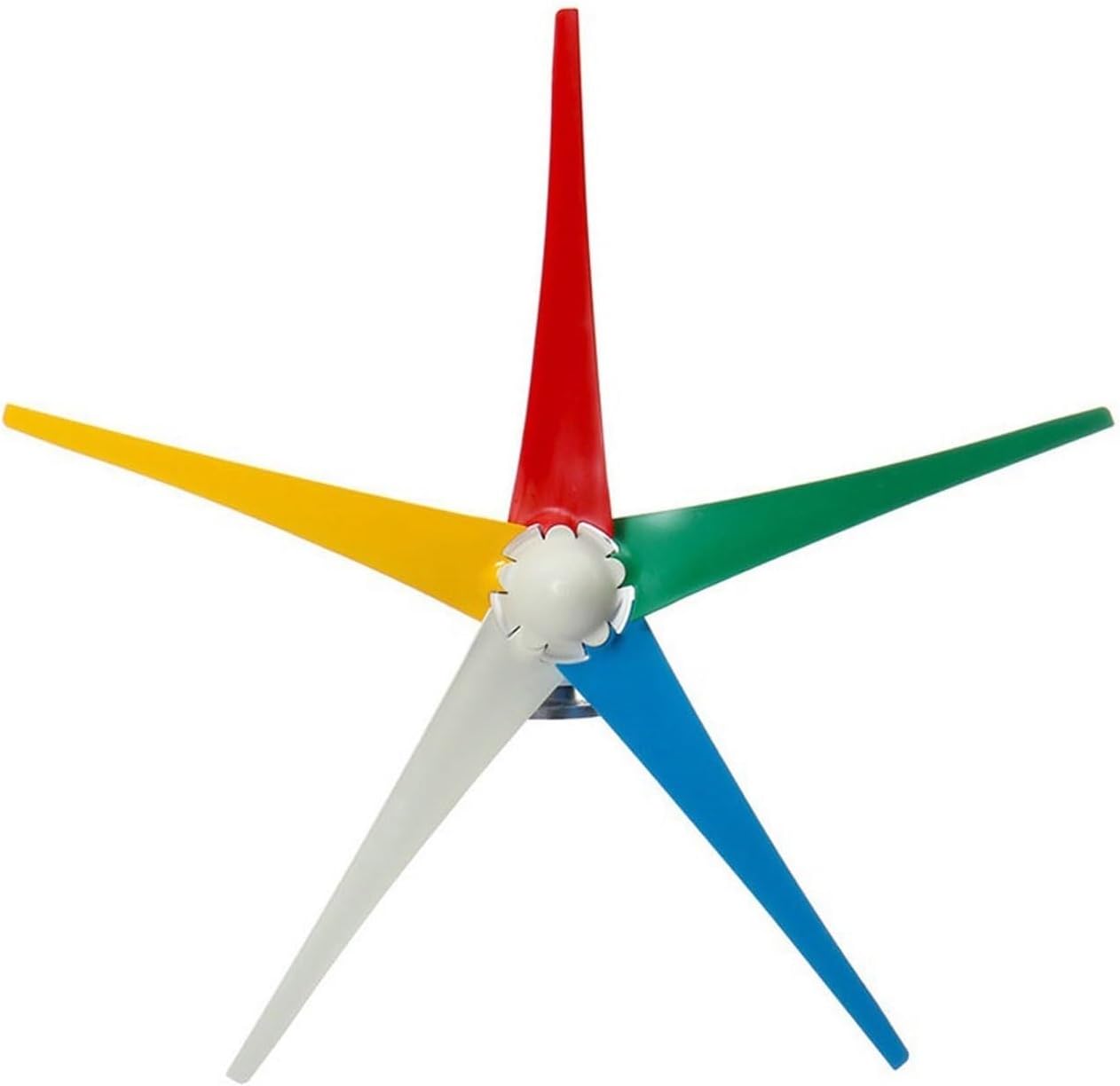 1000W 12V/24V 5 Blades Wind Turbine with MPPT Controller ， Wind Turbine Windmill Home Street Light Monitoring Boat Three-Phase AC Permanent Magnet Generator (24, Volts)