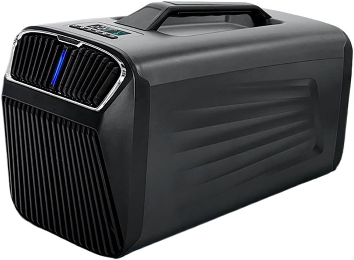 Portable. Portable Mini Air Conditioner Compressor Cooling for Car Outdoor Camping Tent .Tabletop(Gray)