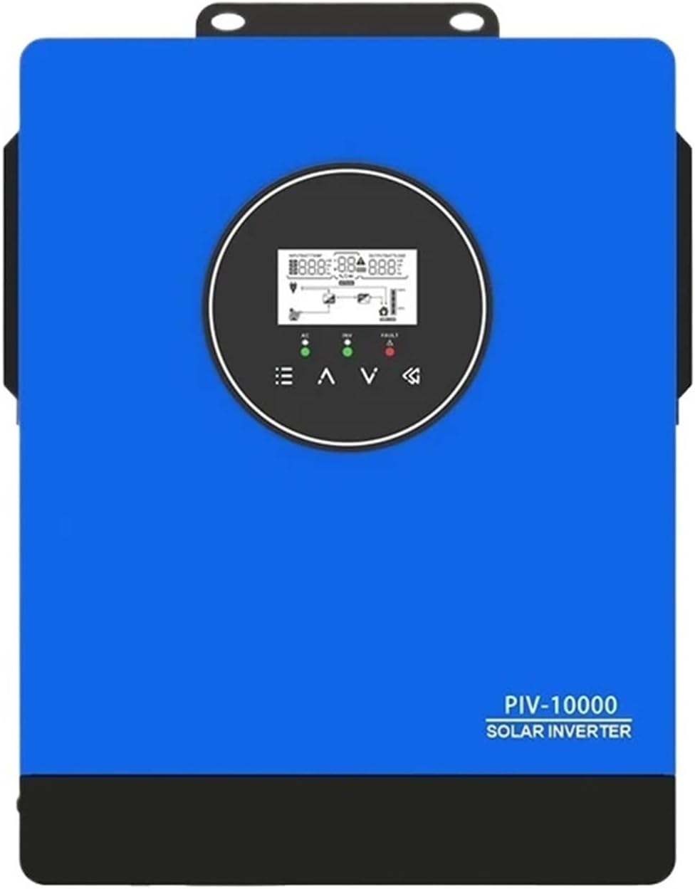 10.2KW 8200W 10200W Off Grid Dual MPPT Solar Inverter Hybrid 160A 230V Pure Sine Wave DC 48V for Battery Charger(10KW NO WiFi)
