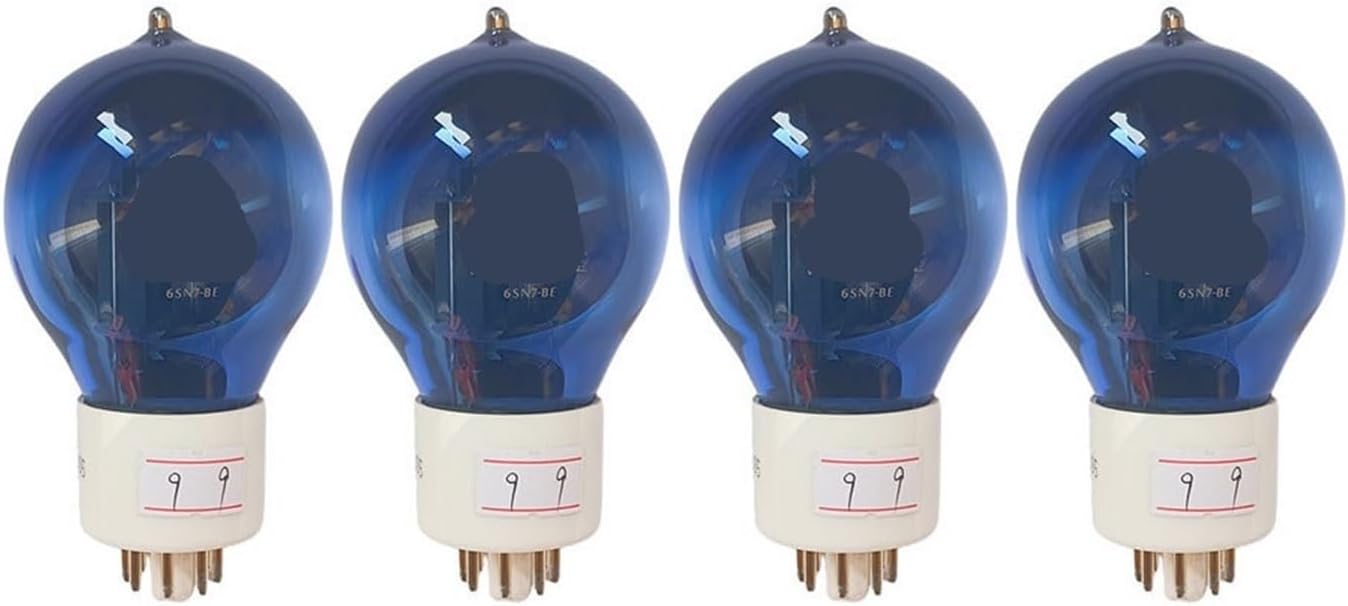 6SN7-BE Vacuum Tube Replaces 6SN7 6N8P CV181 ECC32 6H8C HiFi Audio Tube Amplifier kit DIY Matching Four-Way(4pcs Matched Quad)