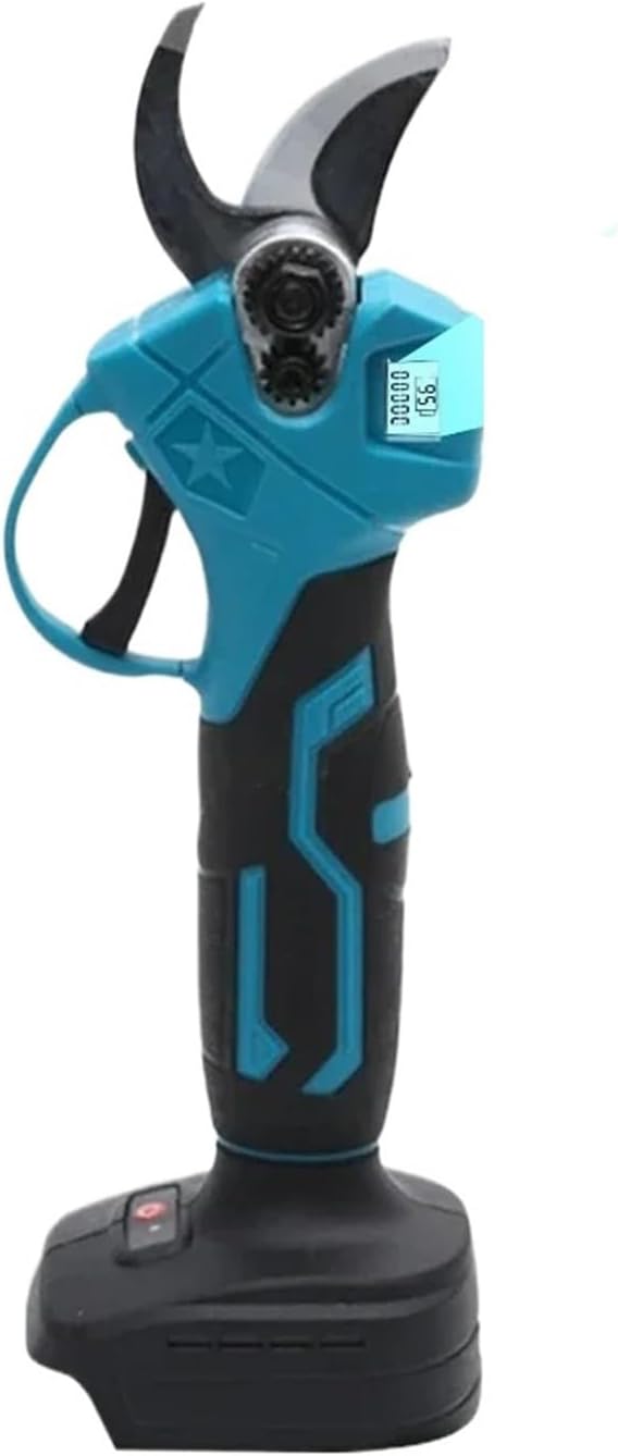 Brushless Electric Pruning Shears with LED Display Garden Tool Pruner Cordless Electric Garden Scissors Fit No Battery