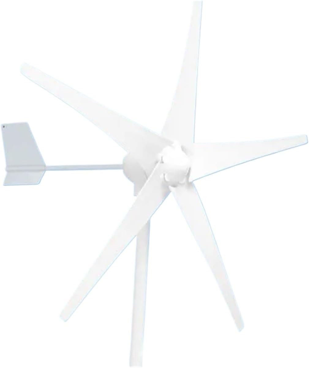 Wind Turbines, Wind nerator 800w 12v 24v 48v Wind Turbine with 3/5 Blade 2m/s Low Wind Speed Starting Wind Turbines(5 Blades,48V)
