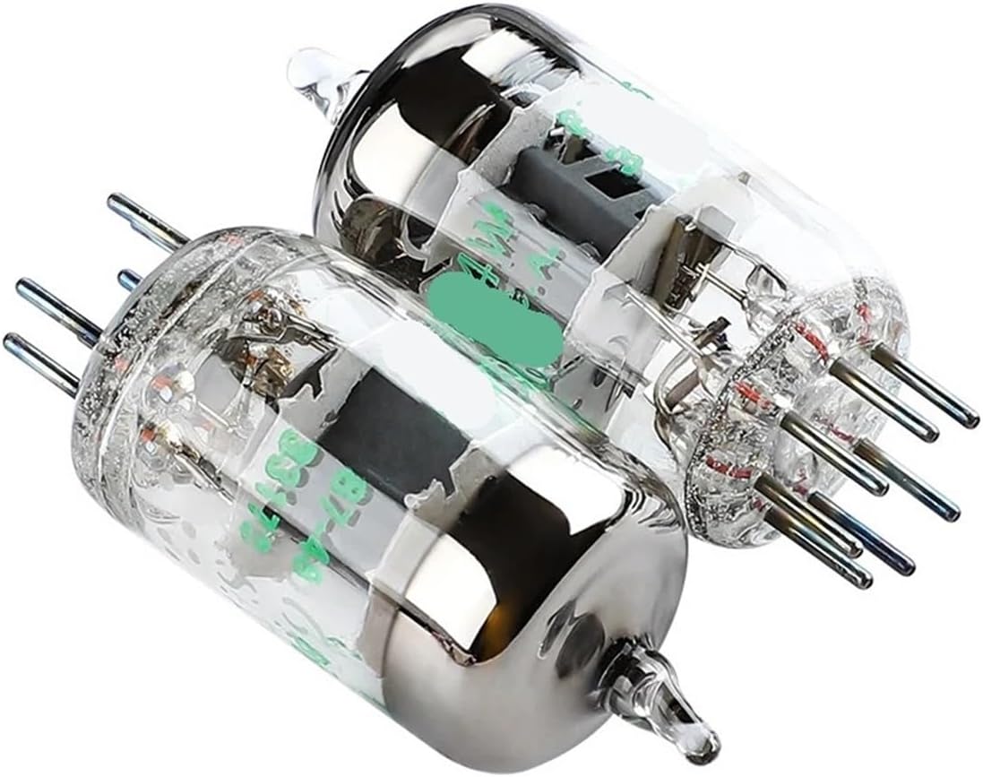 2-Pack 5654W Vacuum Tube Vacuum Tube Upgrade Version Suitable for 6J1 6m1 6AK5 6J1P EF95 Matching Amplifier Audio