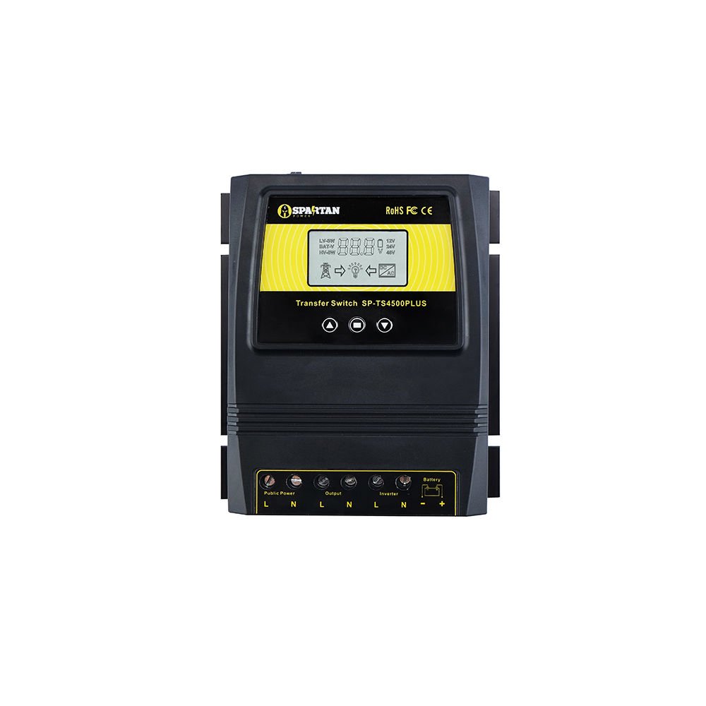 Spartan Power 50A 5500 Watt Automatic Transfer Switch Great for Solar & Wind Off Grid Systems
