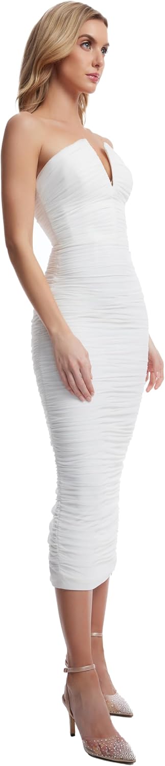 Dress The Population Womens Ferra Bodycon Midi Dress