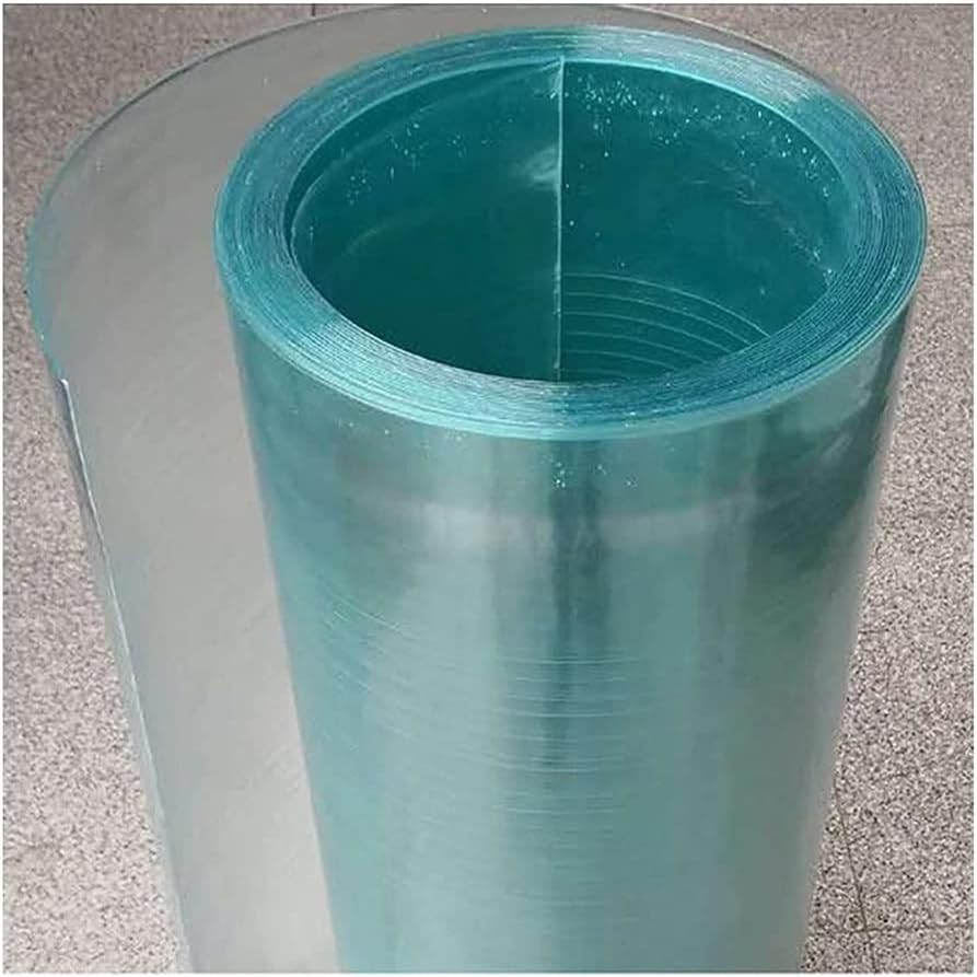 Rygcrud Greenhouse Polycarbonate Sheet, Easy to Bend & Cut Roofing Panel Insulation - Glassfiber - Shatter Resistant, Garden Rainproof Canopy Cover (Color : Clear, Size : 59.1
