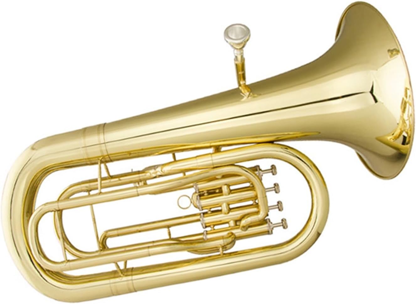 Four Key Euphonium In B Flat Major A Professional Instrument For Beginners To Practice Playing Euphonium All-brass Instrument
