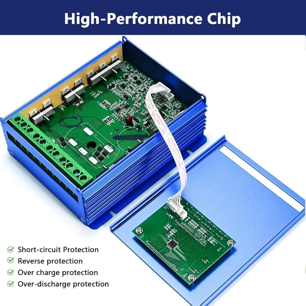 1400W Water Proof Wind Solar Hybrid Charge Controller with LCD Display 12V 24V 48V Off Grid Wind Solar Controller for Wind Turbine/Solar Panel