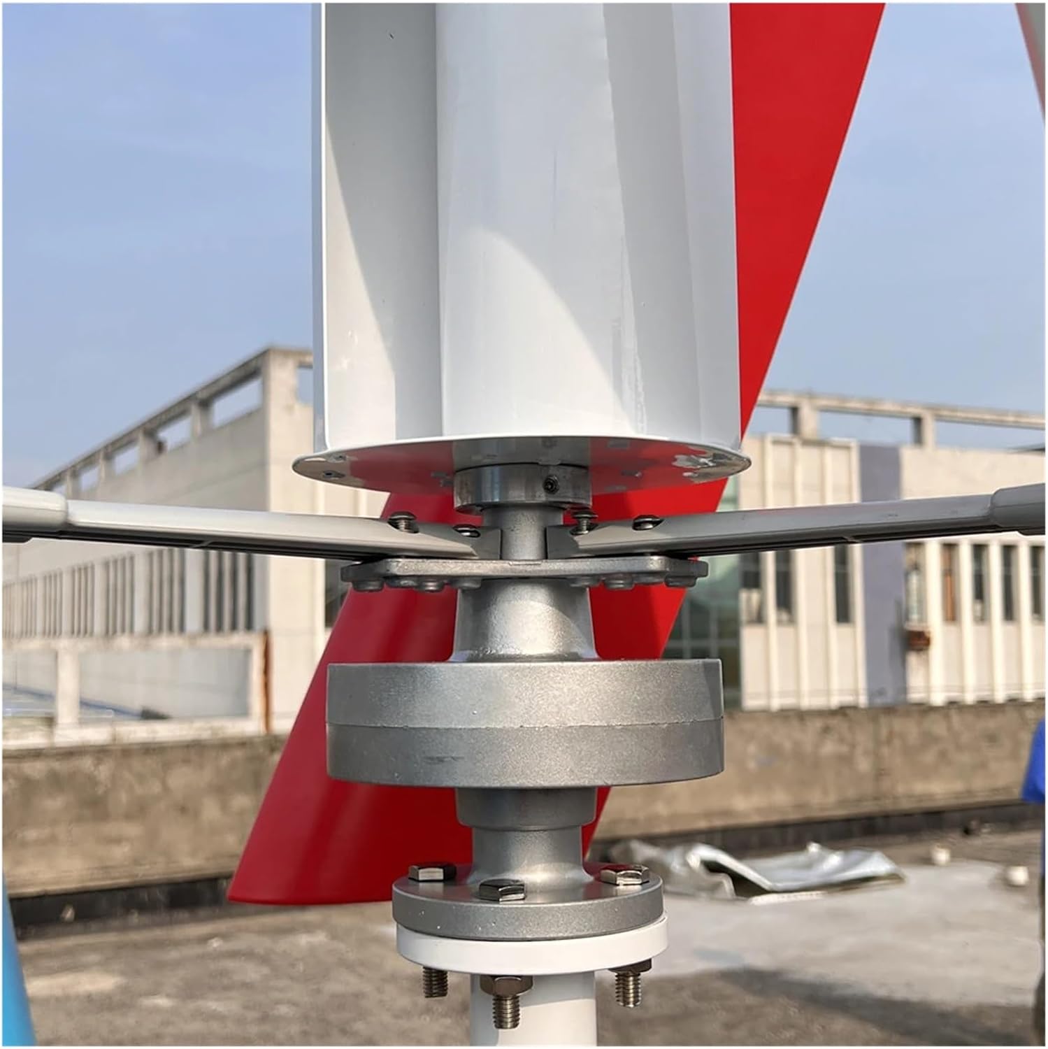 10KW Vertical Axis Wind Turbine Generator for Home, Farm & RVs - High Efficiency 12V/24V/48V/96V, Ideal for Sustainable Energy Solutions,N
