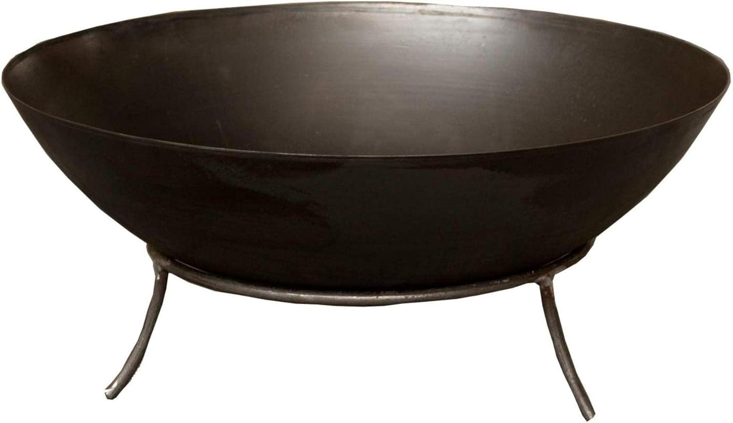 50x50x24 cm Fire Pit with 3 Legs Made of Steel,Fire Bowl