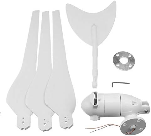 SISHUINIANHUA 800W Wind Generator AC12V/24V Wind Turbines Wind Turbines Generator with 3 Nylon Fiber Blades for Home Solar Streetlight,Boat,12v