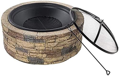 Outdoor Fire Pit Fire Pits Fire Pit Outdoor Wood Burning Round 34
