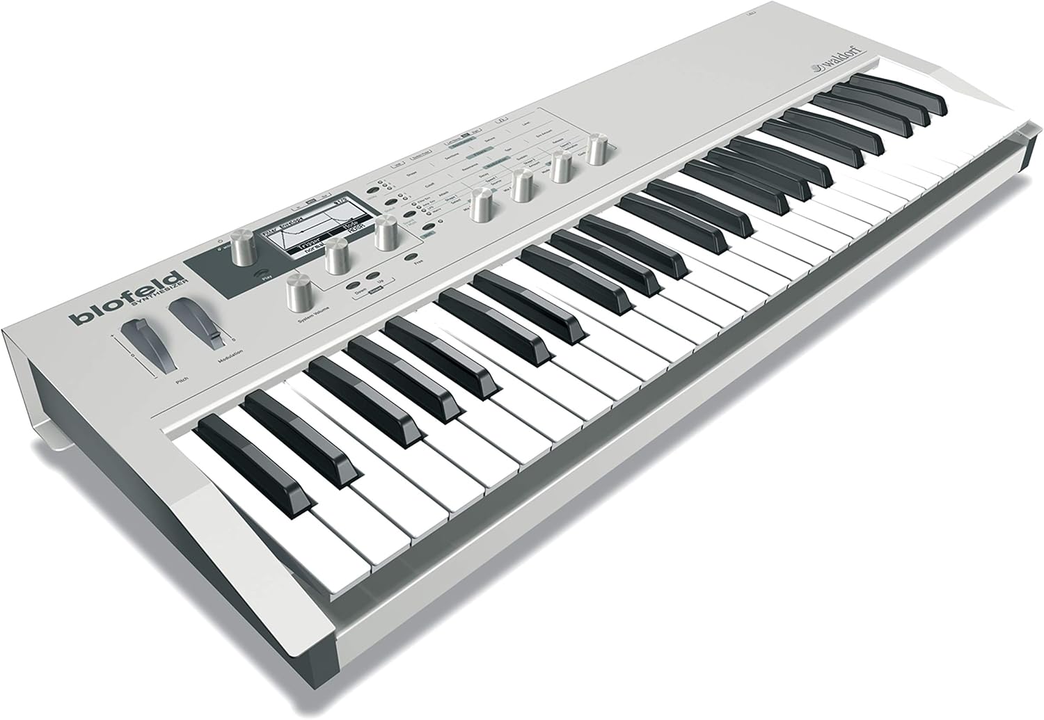 Waldorf Blofeld Keyboard 49 Key Synthesizer (White)