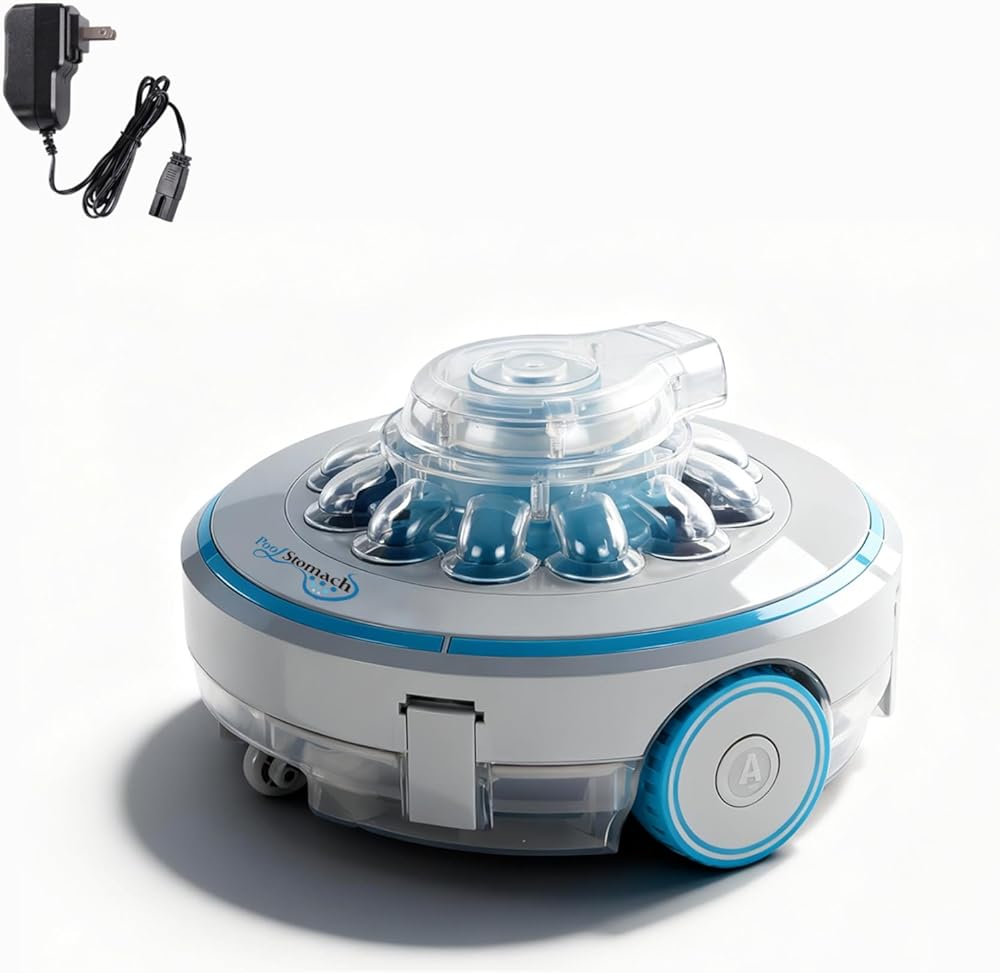 Pool Cleaner Robot with Charger