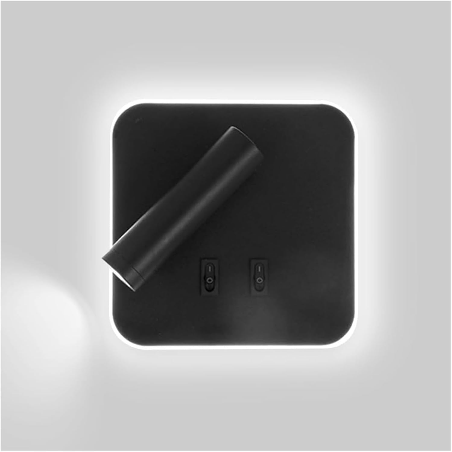 LED Wall Sconce Square Wall Mount Reading Lamp with Switch Headboard Lighting Fixture Adjustable Wall Sconces 13W Wall Spot Lights Compatible with Living Room Bedroom Bedside Lamps