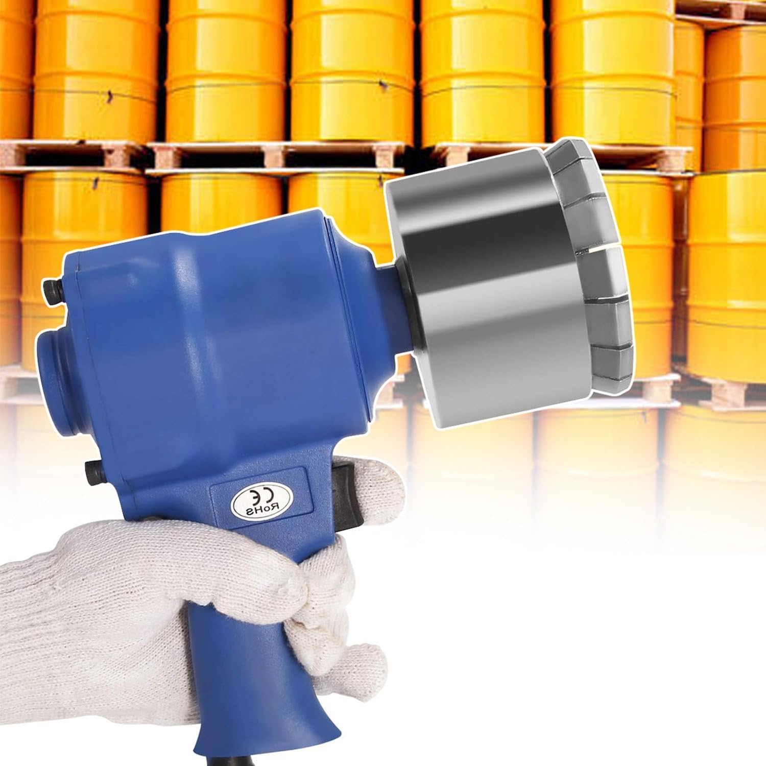 Manual Sealing Machine - Durable Crimping Tool for Secure Oil Drum & Pressure Cover Application (75mm+35mm)