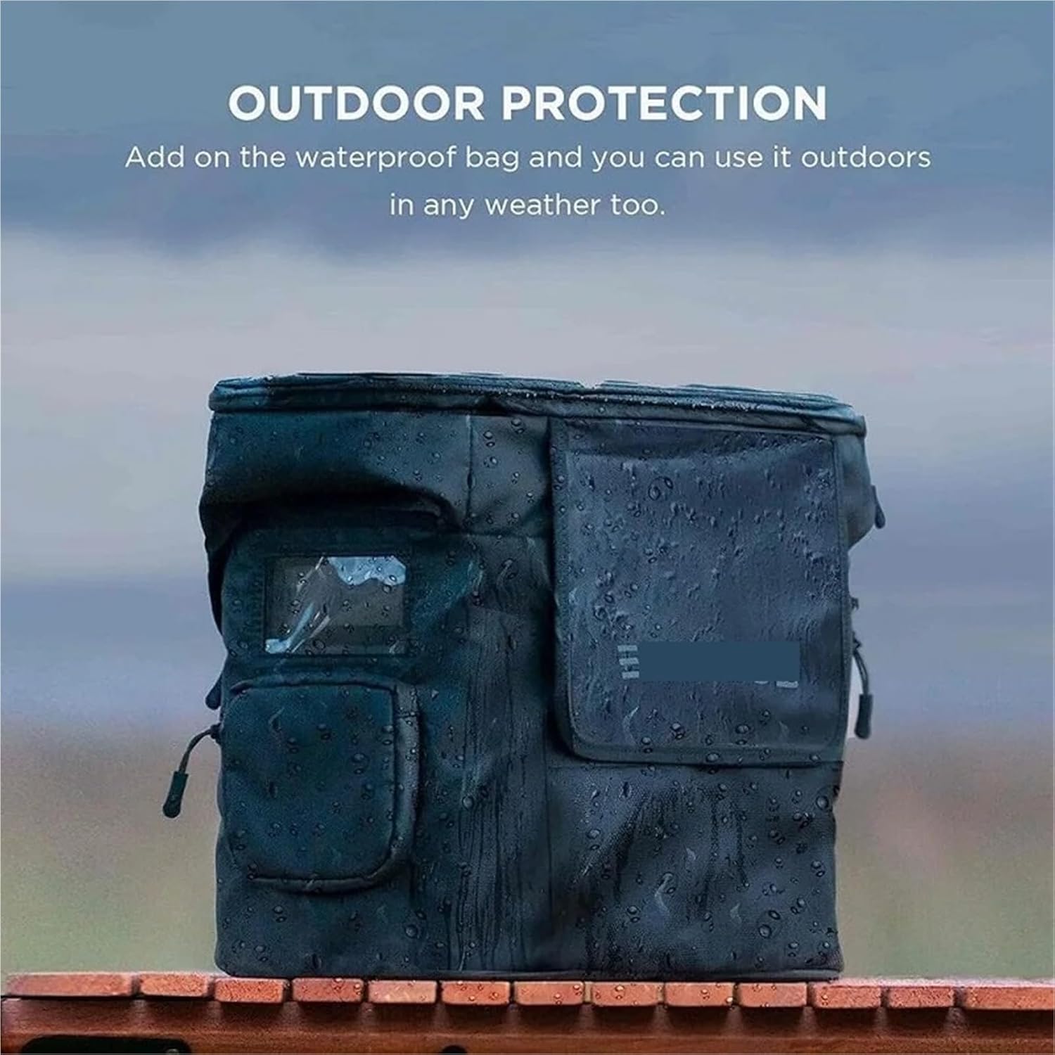 for ECOFLOW Delta 2-Bag Protect, Waterproof Bag, Storage for Portable Power Supply Ecoflow Delta 2 Case