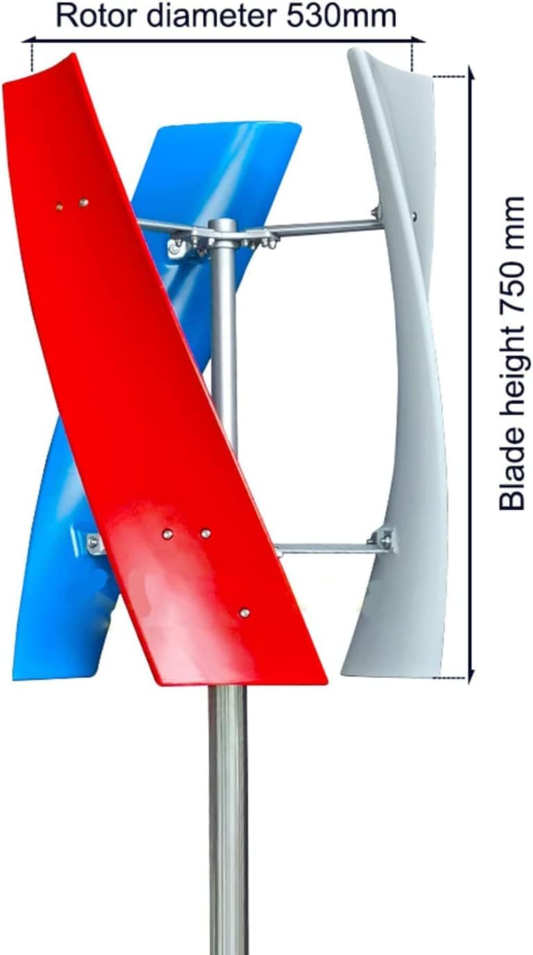 LiuSj JUnSt 12000W Wind Turbine Generator Kit, MPPT Controller Wind Turbines Electricity Producer Equipment Home Power Energy Kit