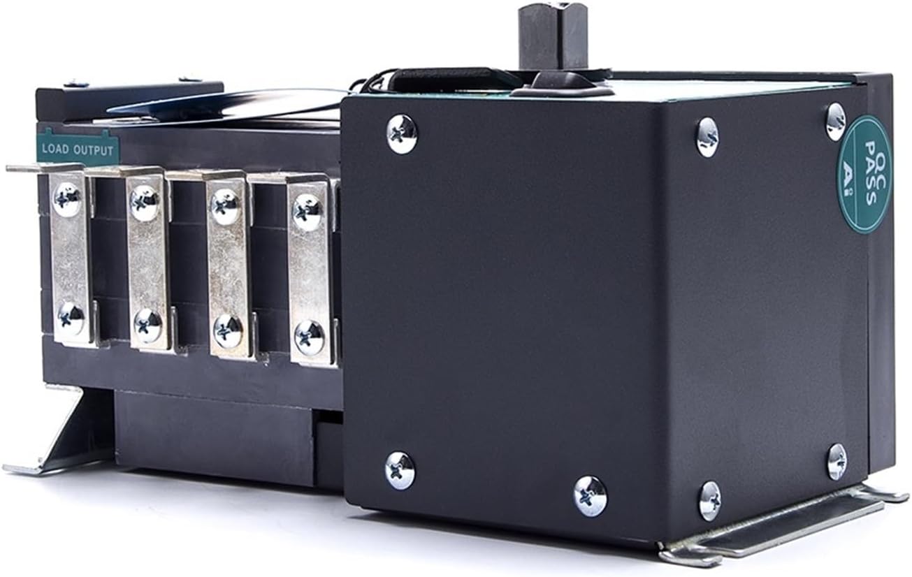 ATS Dual Power Automatic Transfer Switch 4P 100A 250A 300A 630A AC220V Working Voltage for Generator Parts(630A 4P)