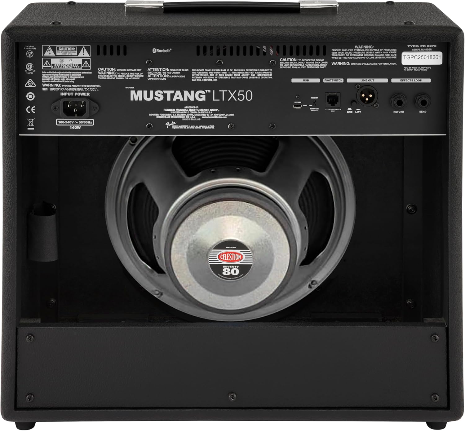 Mustang LTX50, 120V