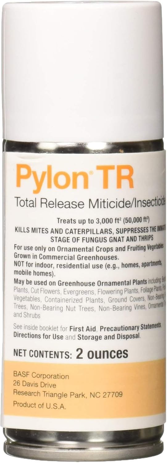 BASF Pylon TR Total Release Insecticide & Miticide Chlorfenapyr 4.5% - 2oz (Case of 12)