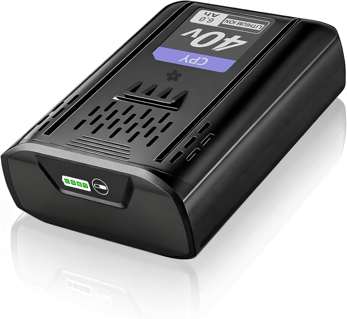 CPY Replacement for Kobalt 40V Battery 6.0Ah, Lithium Ion 40V MAX Battery Compatible with KB540-06, KB440-06 KB240-06, KB2540C-06 for Cordless Power Tool Lawn Mower and String Trimmer