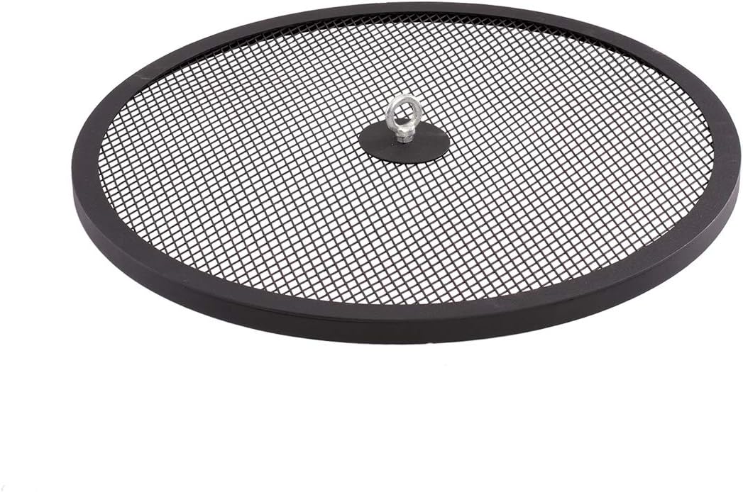 The Mammoth Smokeless Patio Fire Pit with Spark Screen and Screen Lift