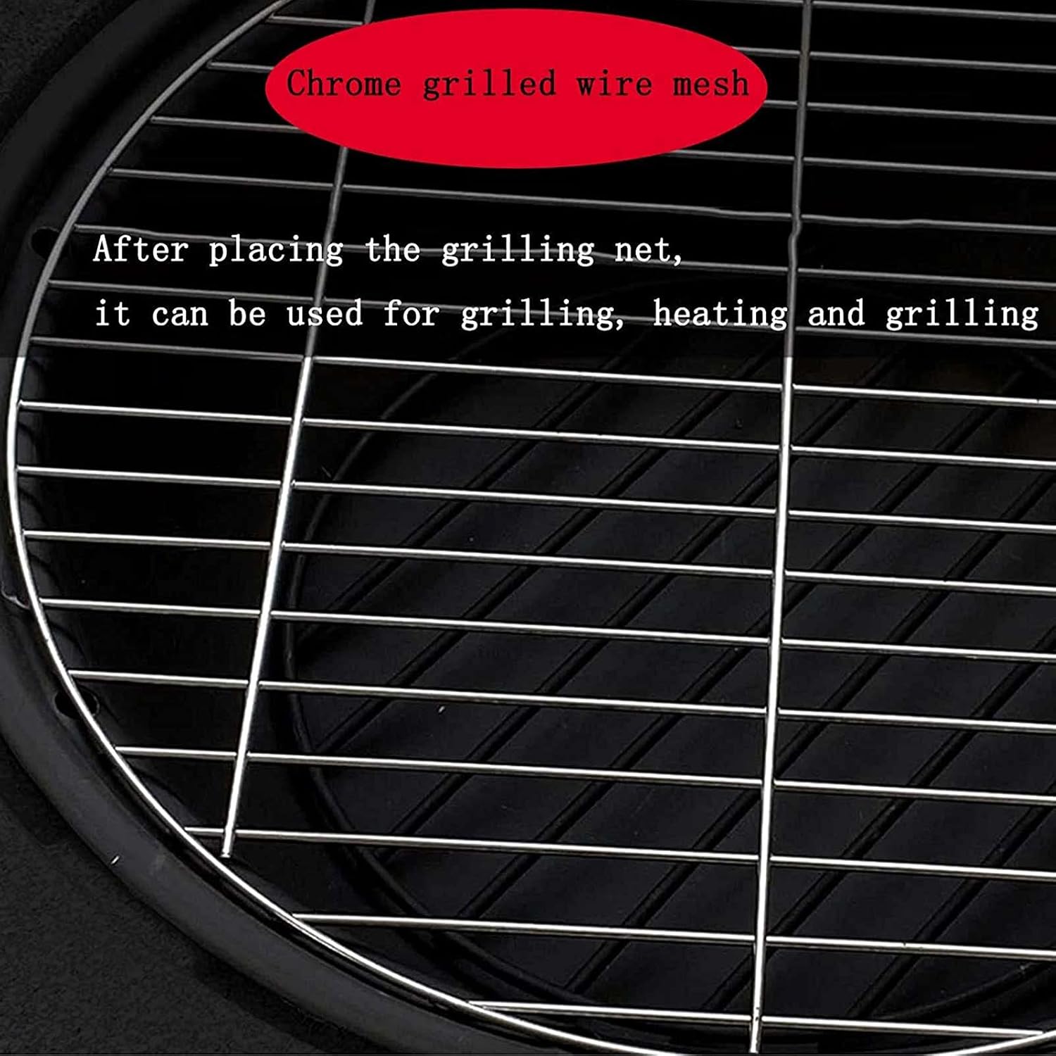 Fire Pit Outdoor Charcoal Round Fire Pit - Outdoor Garden Heaters Fireplace - Wood Burning - Barbecue Firepits for Outside Camping/Heating/Bonfire and Picnic