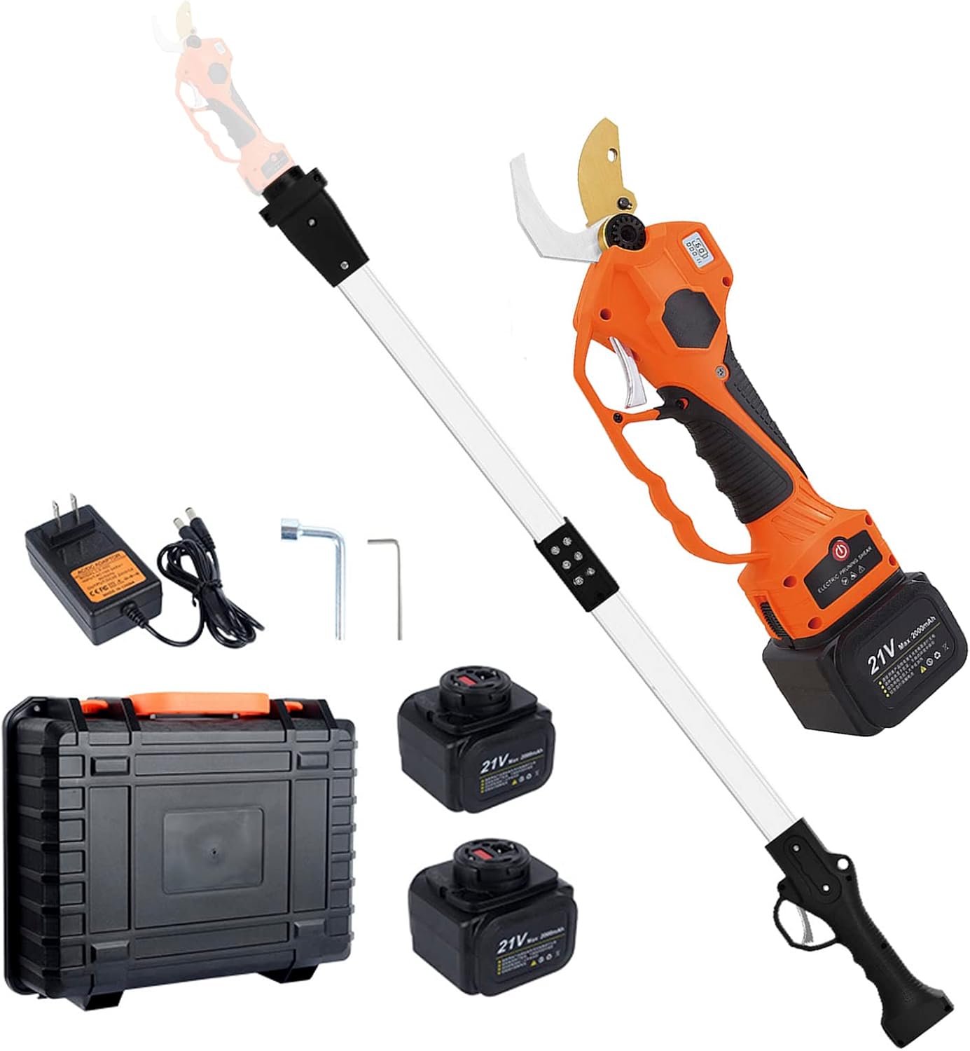 Cordless Electric Pruning Shears with 150cm/59