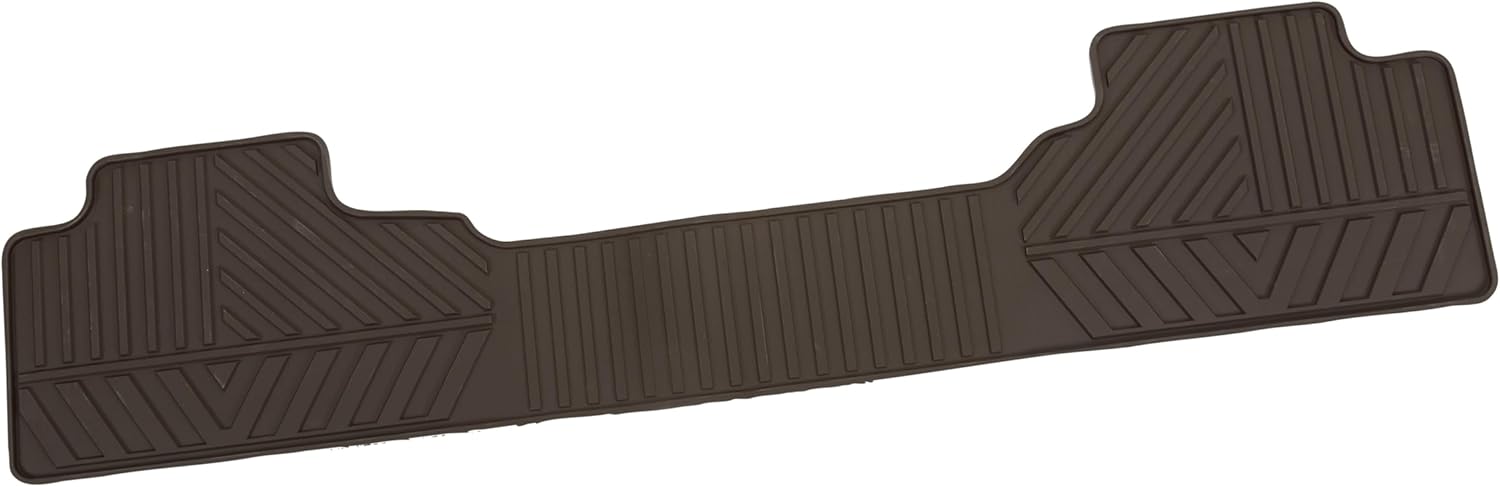 GM Accessories 22858825 Second-Row One-Piece Premium All-Weather Floor Mat in Cocoa