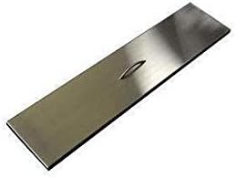 Hearth Products Controls HPC Fire Rectangular Stainless Steel Fire Pit Cover (TPHC-24SS), 28x9.5 Inch