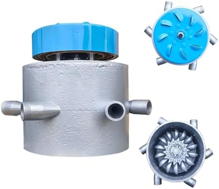 3KW High Power 6-Tube Hydroelectric Generator, Portable Water Turbine for Home Use, 110V-230V Off-Grid Power Solution, Ideal for Lighting and Renewable Energy.