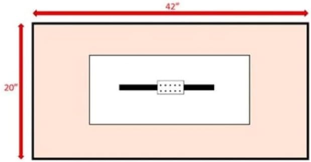 Modern Outdoor Fire Pit Table with Lid - 42 Inch Steel Propane Fire Pit with Lava Rocks for Patio Garden Backyard