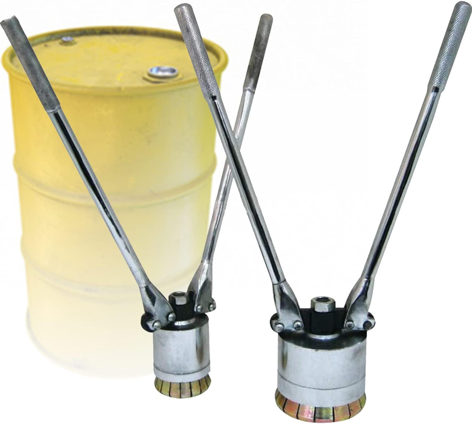 200l Oil Drum Pressure Cap Sealing Barrel Crimping Tool, 35&70mm Crimper Sealer, 53 Gallon Manual Oil Barrel Sealing Machine,oneset