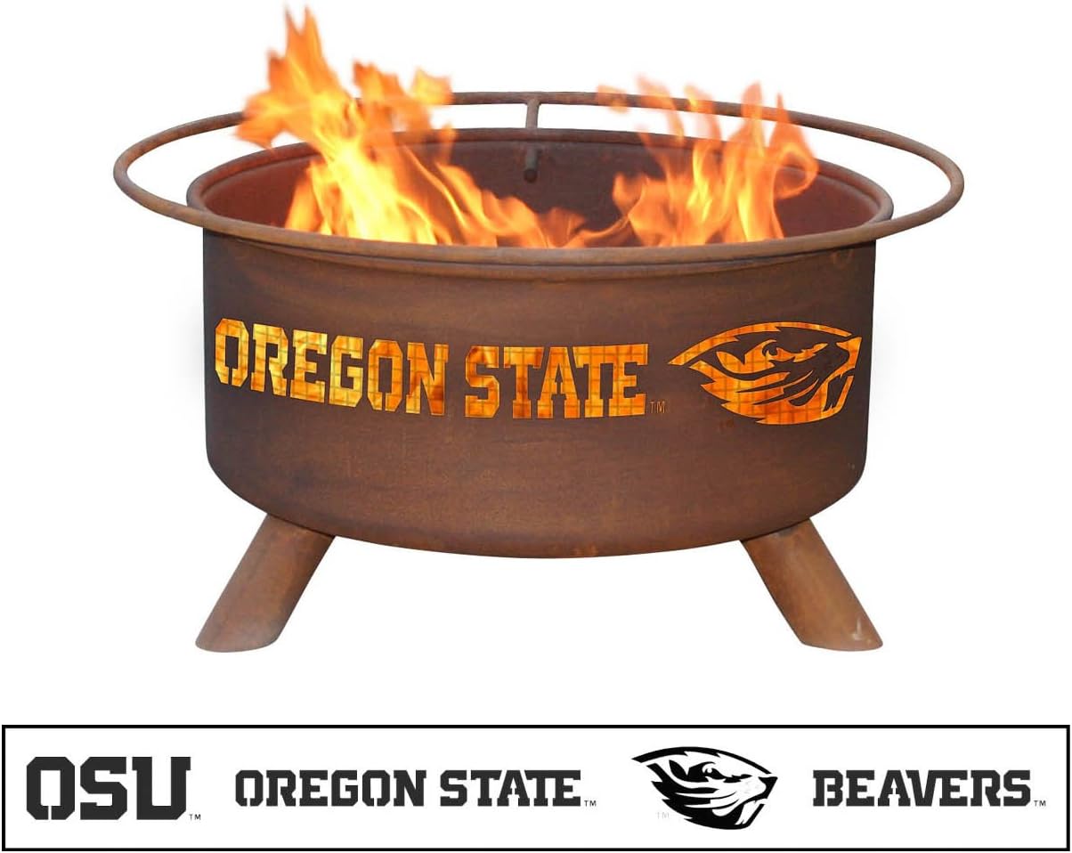 Patina Products F231, 30 Inch Oregon State Fire Pit