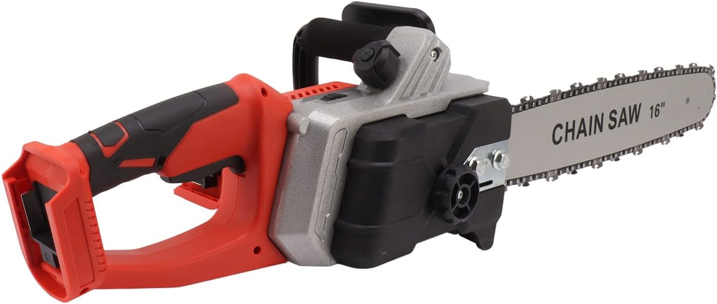 Cordless Power Chain Saw Efficient Cutting Tool for Garden Work