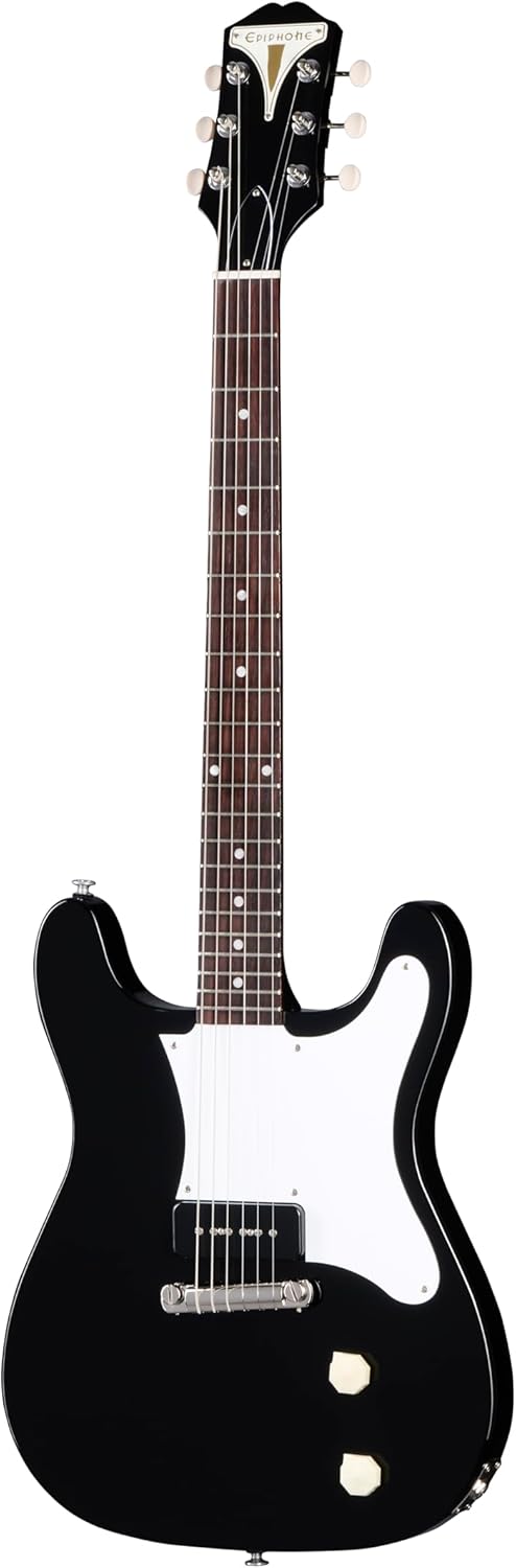 Epiphone USA Coronet 1 P90 Pickup, Ebony with Case