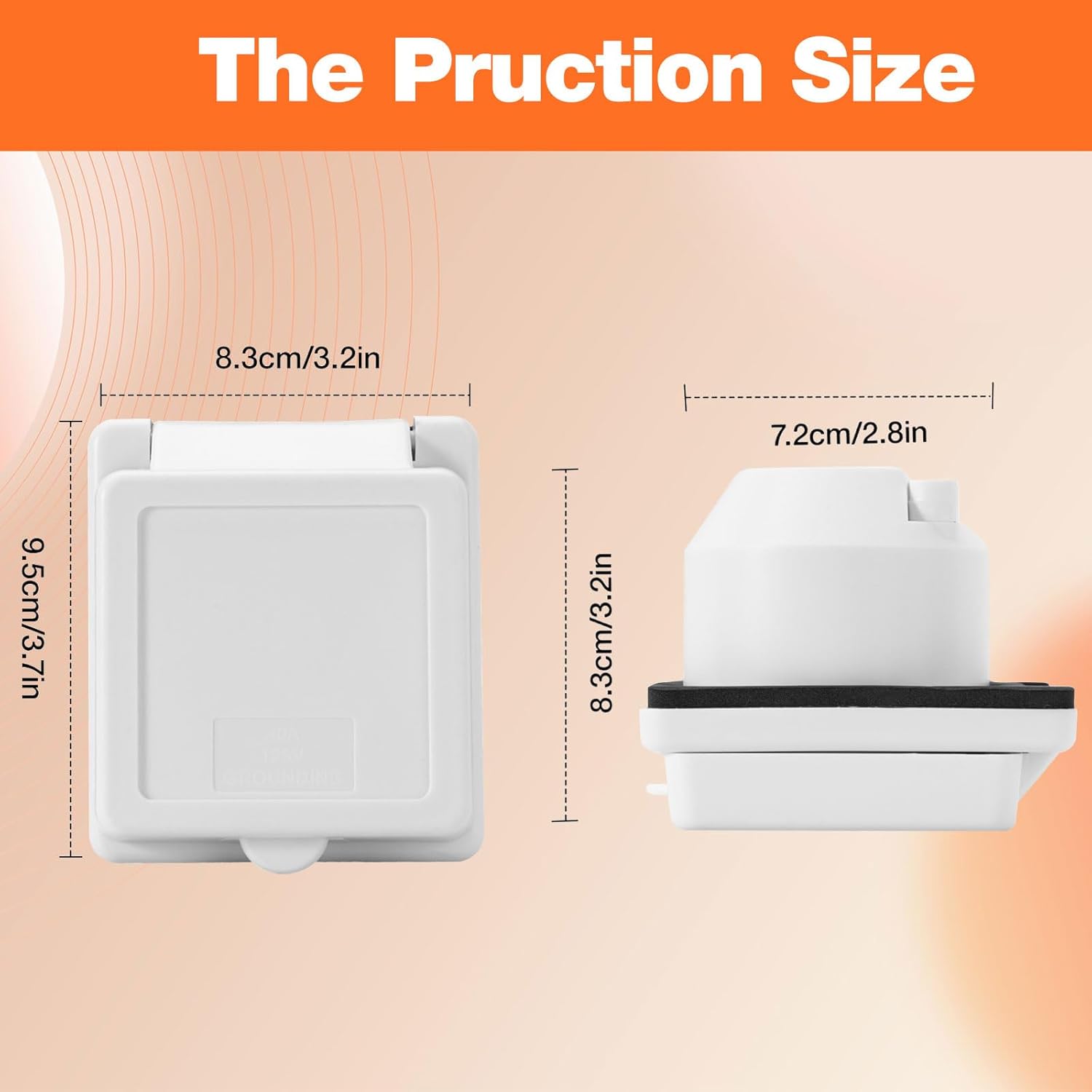 30 Amp RV Extension Cord,15 ft,Heavy Duty Generator Extension Cord with LED Power Indicator;30 AMP Twist Lock RV Power Inlet 125V/120V