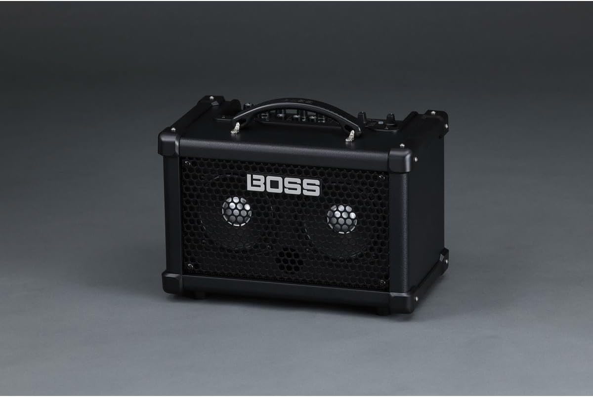 BOSS Dual Cube BASS LX Bass Guitar Amp – The Ultimate Cube bass Practice with pro Tones and Effects, onboard Rhythms, and Extended Range for Performing, Recording, and livestreaming.