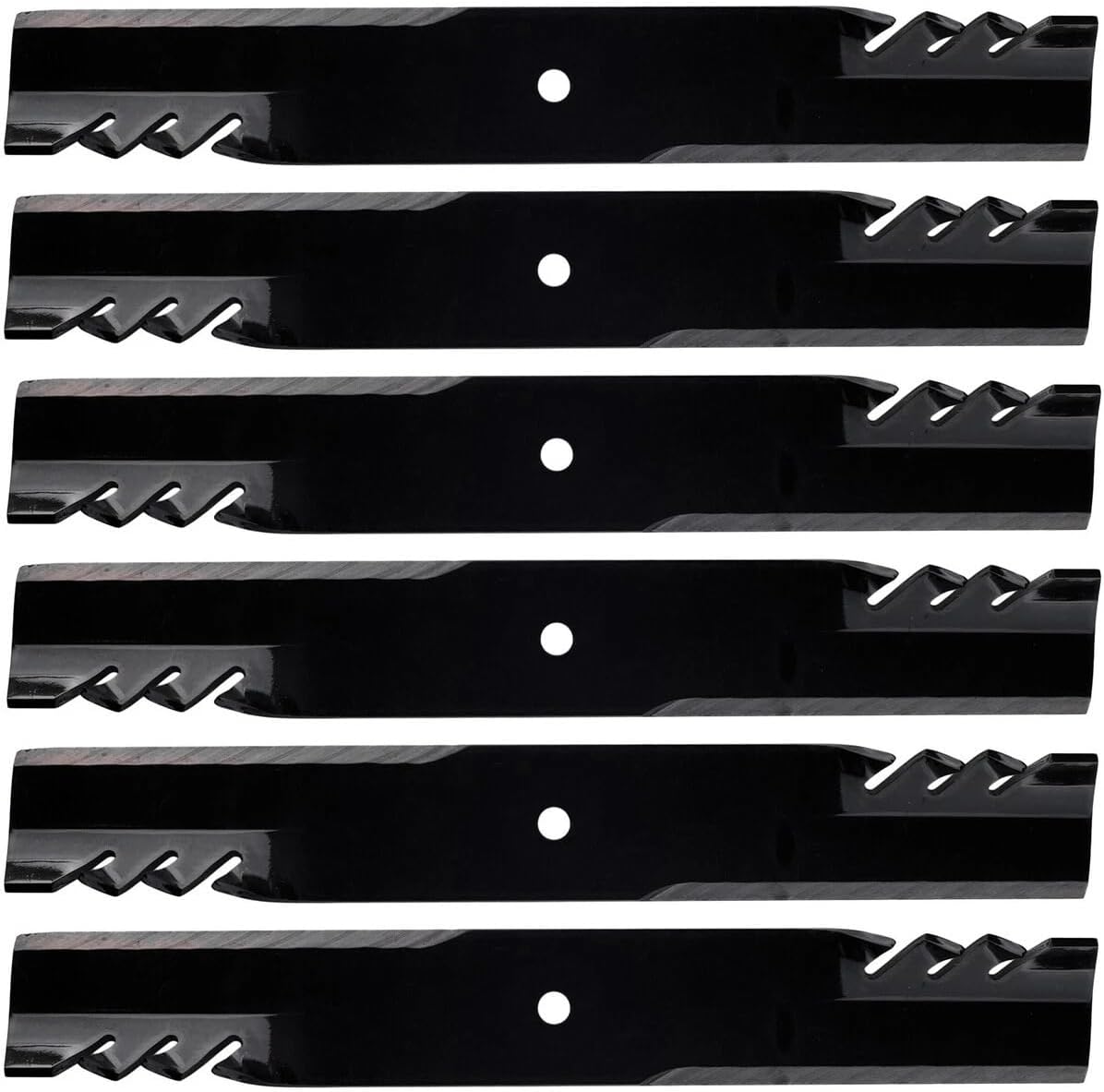 6PK 596-321 Lawn Mower Blade Replacement for Exmark Radius E-Series 48