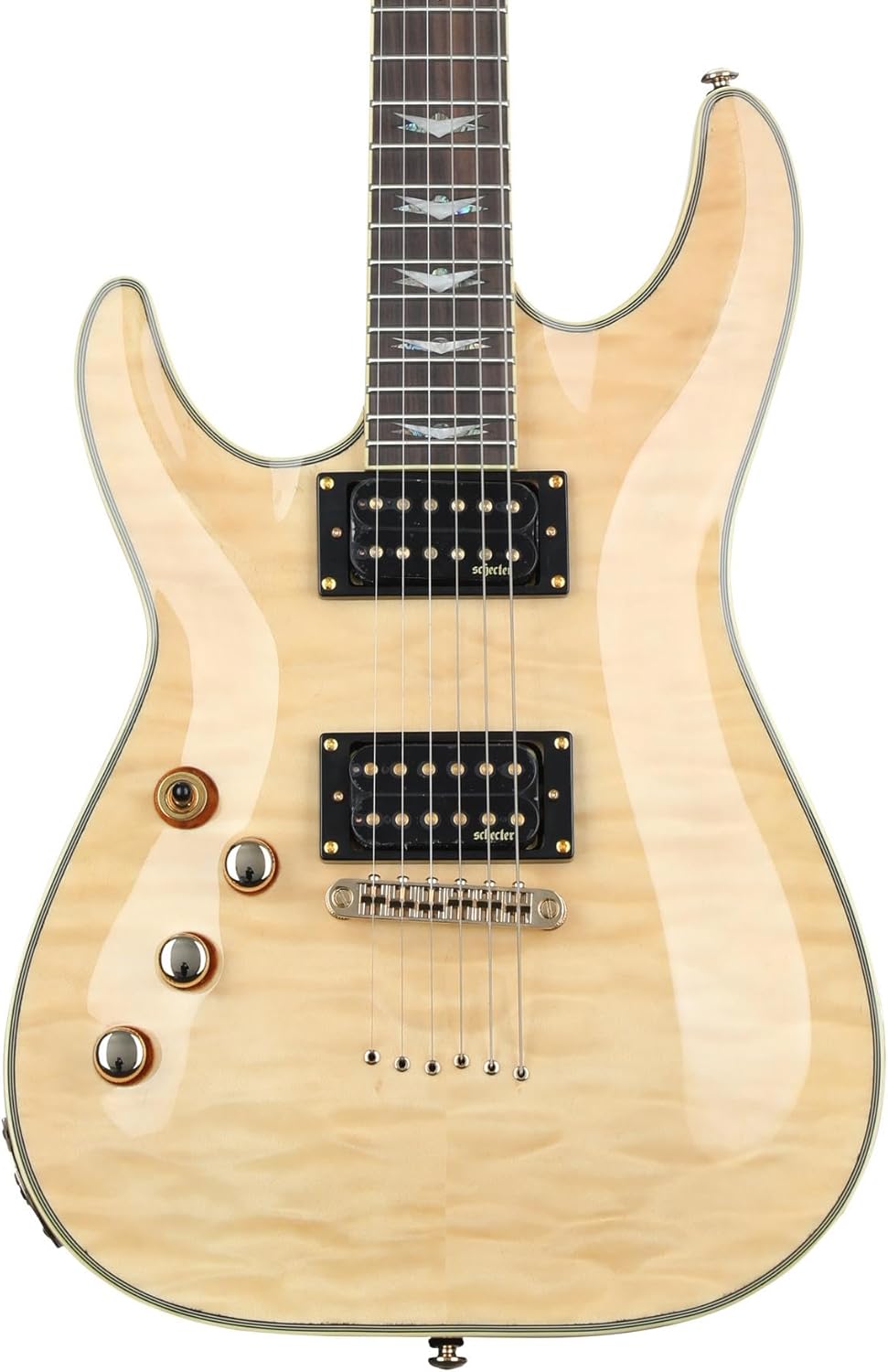 Schecter Omen Extreme-6 Left-handed Electric Guitar - Gloss Natural