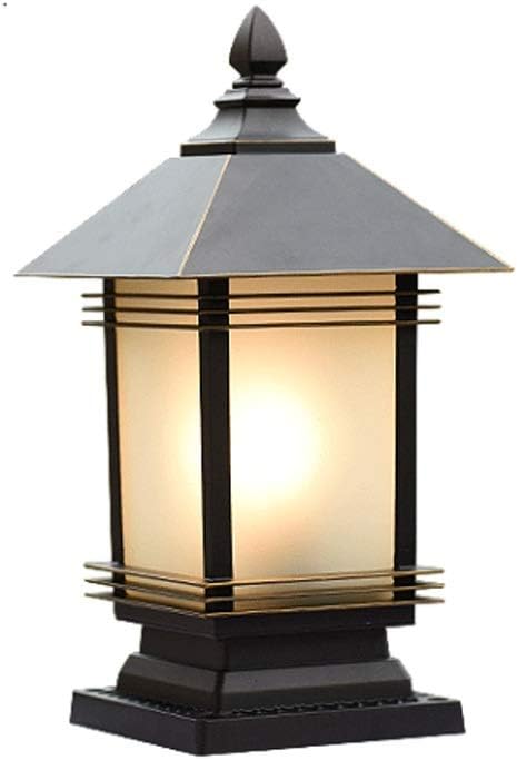 Wall Light Outdoor Die-cast Light Safety Lighting Column Lights Retro Creative E27 Patio Lights Waterproof Heat Pole Light Garden Lights