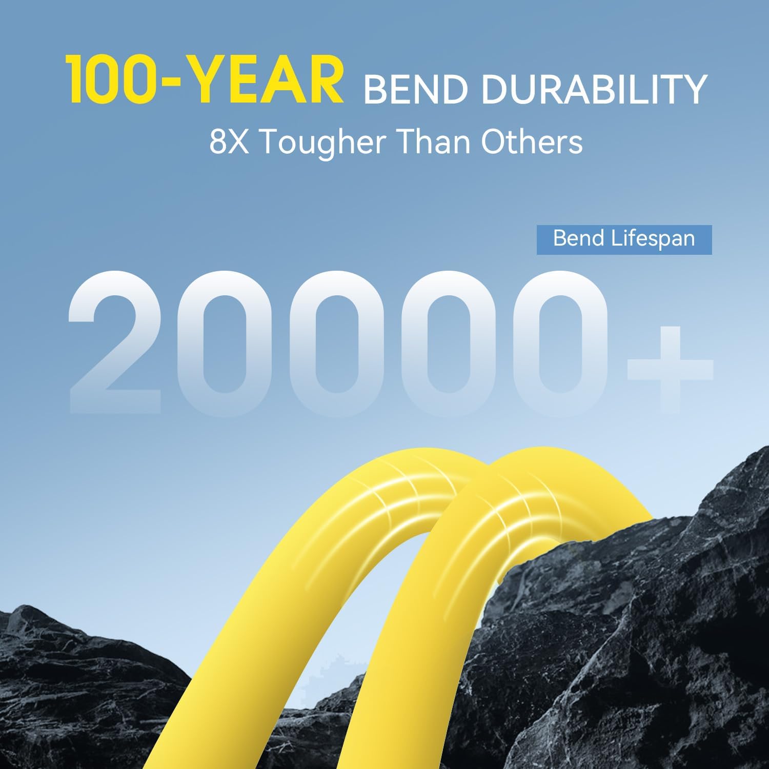 50 Amp Generator Cord and Power Inlet Box, Heavy Duty 25FT Generator Extension Cord, NEMA 14-50P to SS2-50R 125/250V Twist Locking with Pre-Drilled Inlet Box for Outdoor Emergency Kit