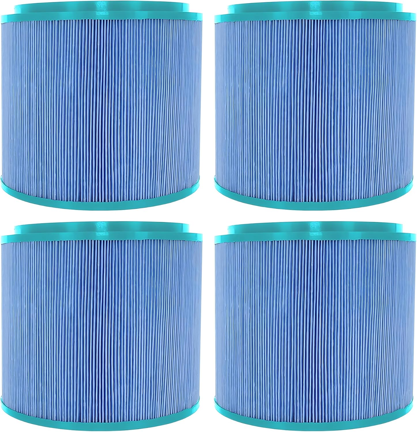 Hurricane 4 Pack HF8341-01M Elite Aseptic Spa Filter Cartridge - Replacement for PMA45-2004-R, Unicel C-8341, Filbur FC-1007, Master Spas EP