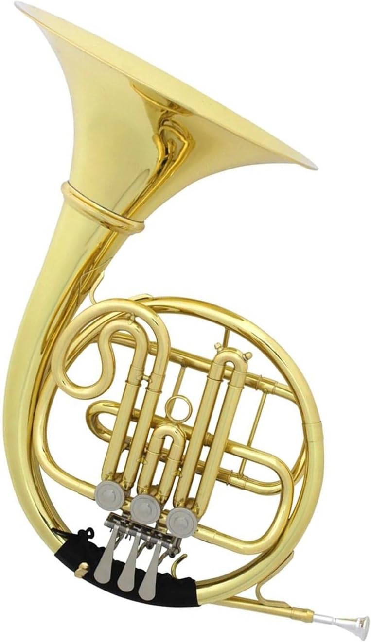 4 Key French Horn Bb French Horn Professional Brass Solid 3 Key Musical Instrument Accessories With Case Gold