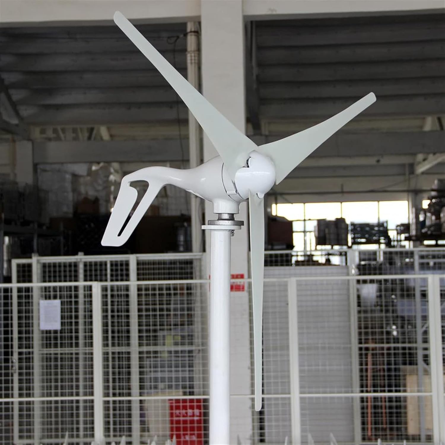 400W 12V/24V Wind Generator 3/5 Blades Optional Permanent Magnet Wind Turbine Generator Wind Generator Kits - Onshore Wind(Orange,24)